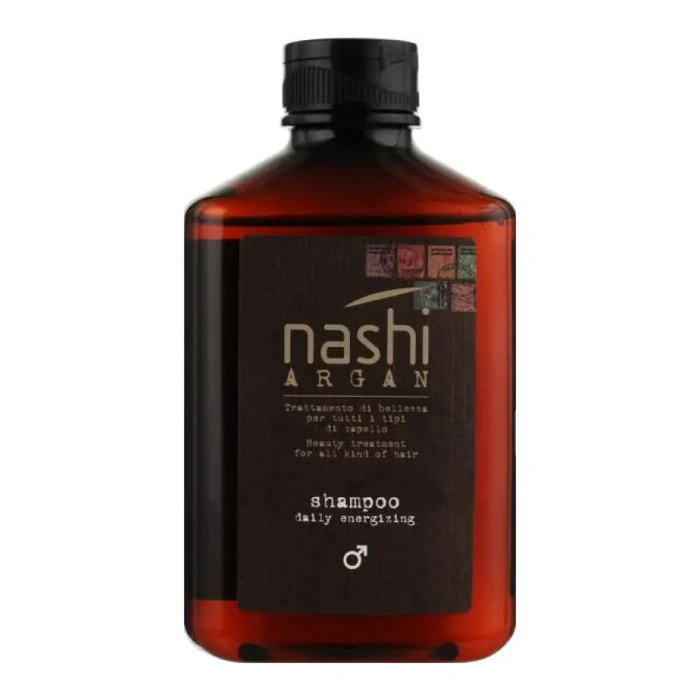 Nashi Argan MEN LINE, Шампунь ежедневный энергетический, 250 мл